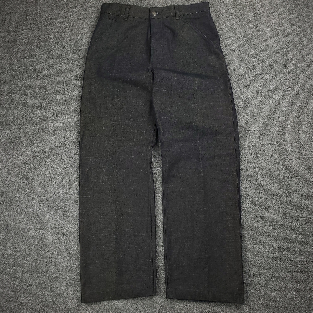 Nicole Farhi Designer Jeans Mens 30 Y2K Straight Leg Stiff Denim England